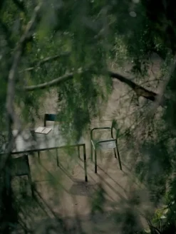 New Works May bord, 170 x 85 cm, mörkgrön