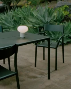 New Works May bord, 170 x 85 cm, mörkgrön