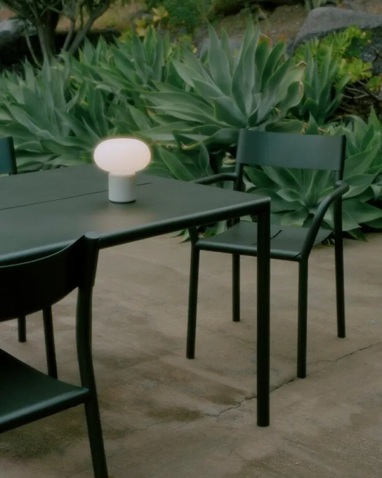 New Works May bord, 170 x 85 cm, mörkgrön