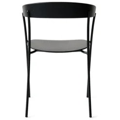 New Works Missing karmstol, svart