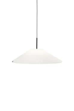 New Works Nebra pendellampa, liten, vit