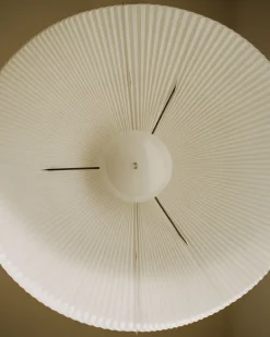 New Works Nebra pendellampa, liten, vit