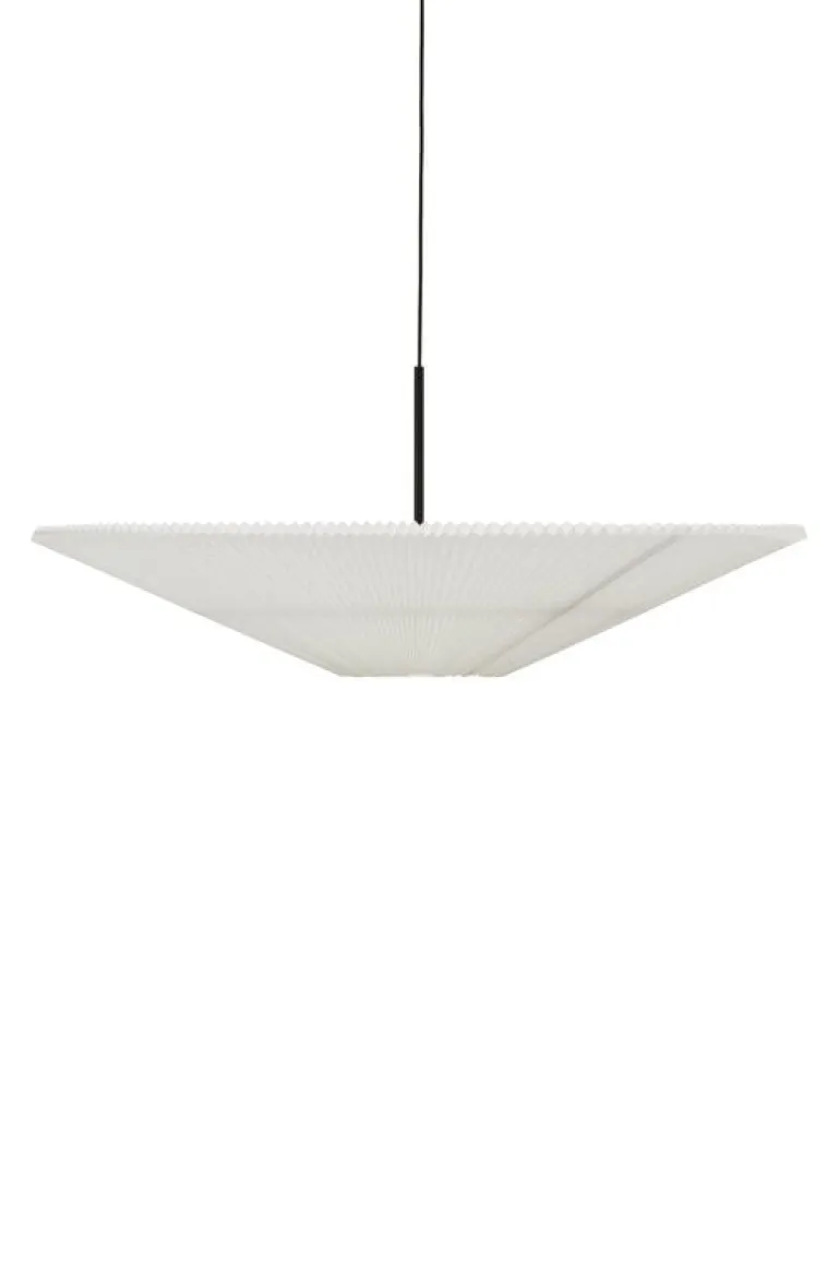 New Works Nebra pendellampa, stor, vit