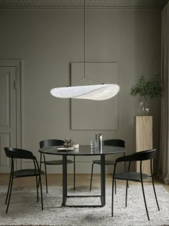 New Works Tense pendellampa 90 cm, vit