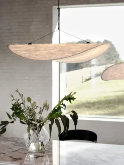 New Works Tense pendellampa, 120 cm, vit