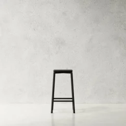 Nichba Barstol, 65 cm, svart