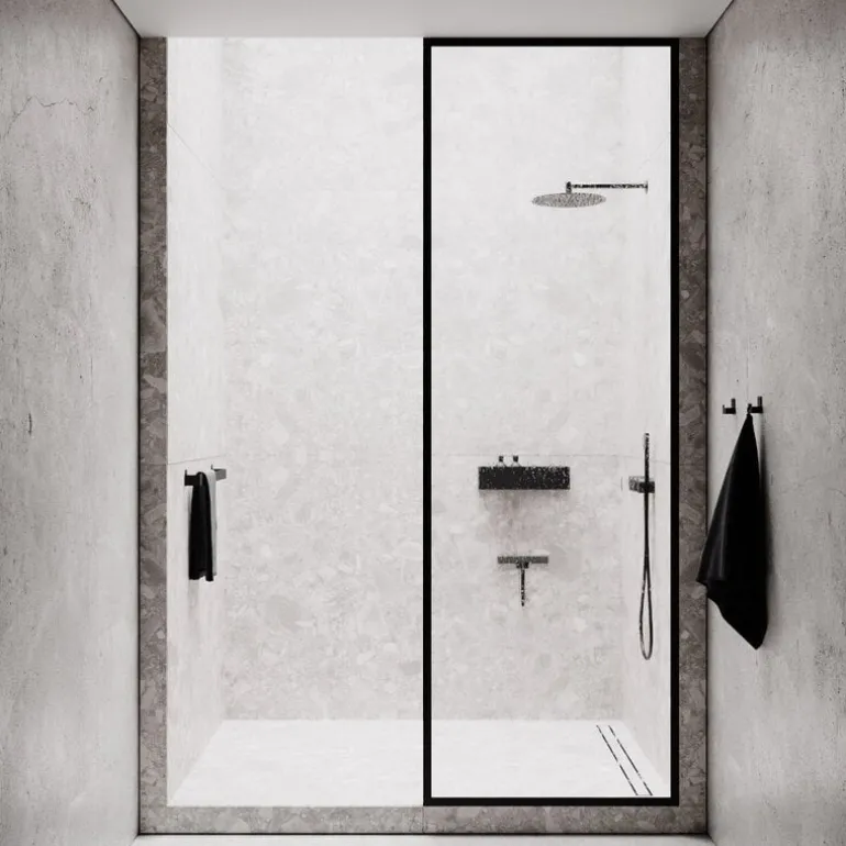 Nichba Bath Hook, 2-pack, svart