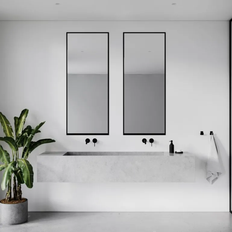 Nichba Bath Hook, 2-pack, svart