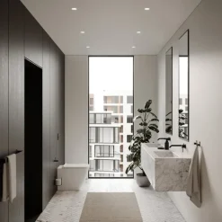 Nichba Extra toalettpappershållare, svart