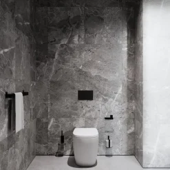 Nichba Extra toalettpappershållare, svart