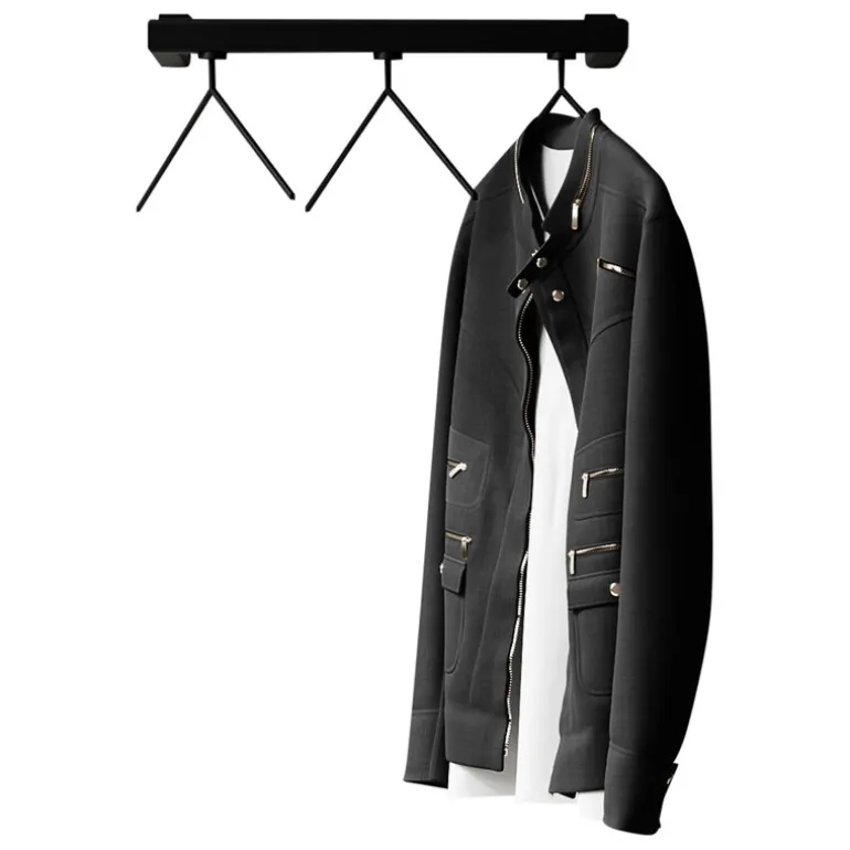 Nichba HangSys klädupphängningssystem, liten, svart