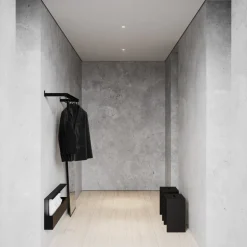 Nichba HangSys klädupphängningssystem, medium, svart