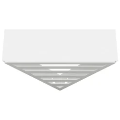 Nichba Hörnhylla för badrummet, vit