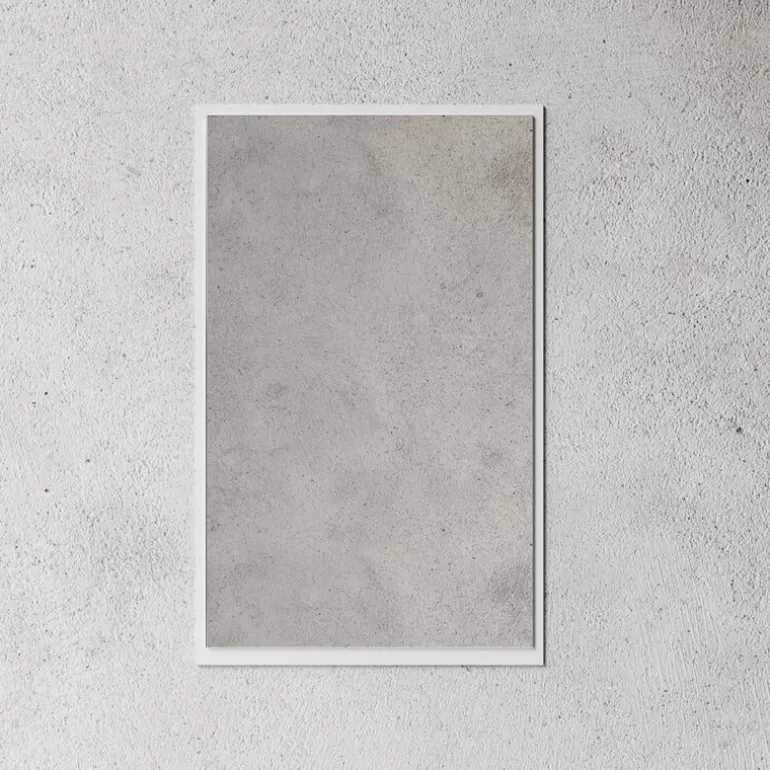 Nichba Liten spegel, vit