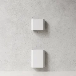 Nichba Lock till pappersdispenser, vit