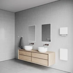 Nichba Pappersbehållare, vit