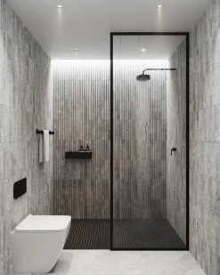 Nichba Shelf 40 badhylla, svart