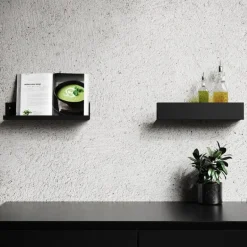 Nichba Shelf U40 vägghylla, svart