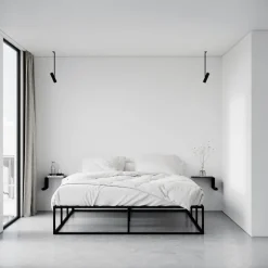 Nichba Shelve02 vägghylla, höger, svart