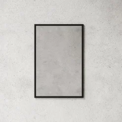 Nichba Spegel, 75 x 50 cm, svart