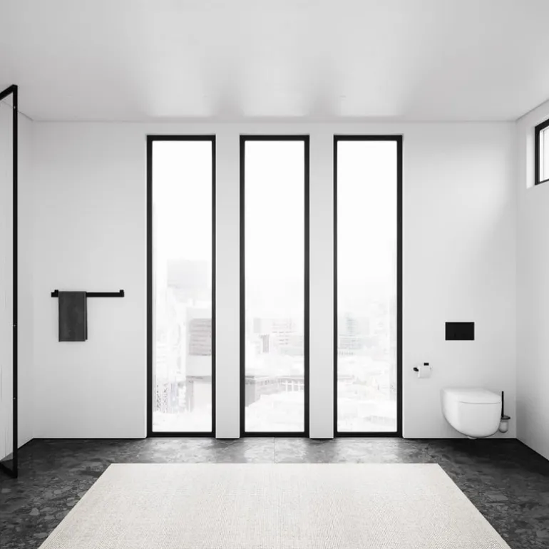 Nichba Toalettborste, svart