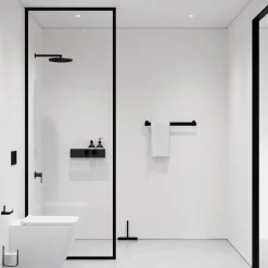 Nichba Toalettpappershållare, svart