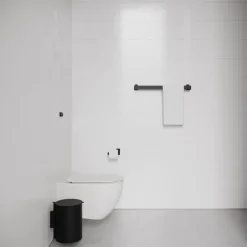 Nichba Toalettpapperskorg, svart