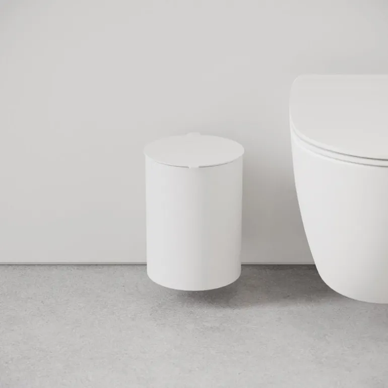 Nichba Toalettpapperskorg, vit