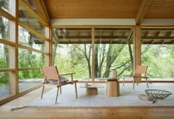 Nikari April bord, högt, björk