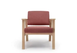 Nikari Archetyp fåtölj, ask - röd Steelcut Trio 636