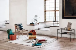 Nikari December stol, ask - naturläder