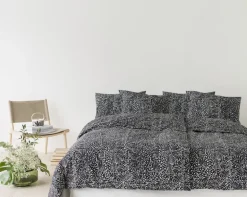 Nikari December stol, ask - linnekanvas