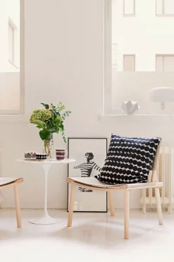 Nikari December stol, ask - linnekanvas