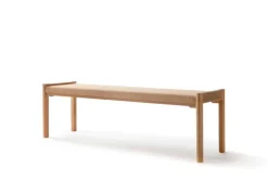 Nikari Detalji bänk, 151 cm, ek - papperssnöre