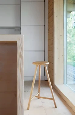 Nikari Perch barstol 75 cm, ek