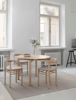 Nikari Periferia runt bord 120 cm, björk