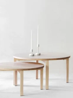 Nikari Periferia runt soffbord, 70 cm, ask