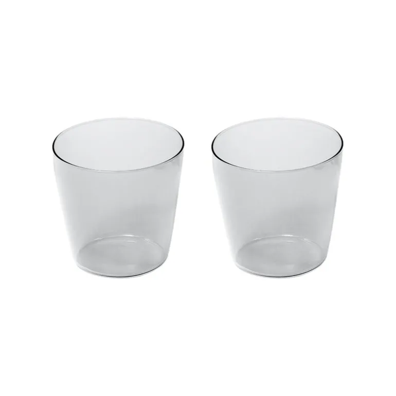 Nine Mjölkglas, 2-pack, klar