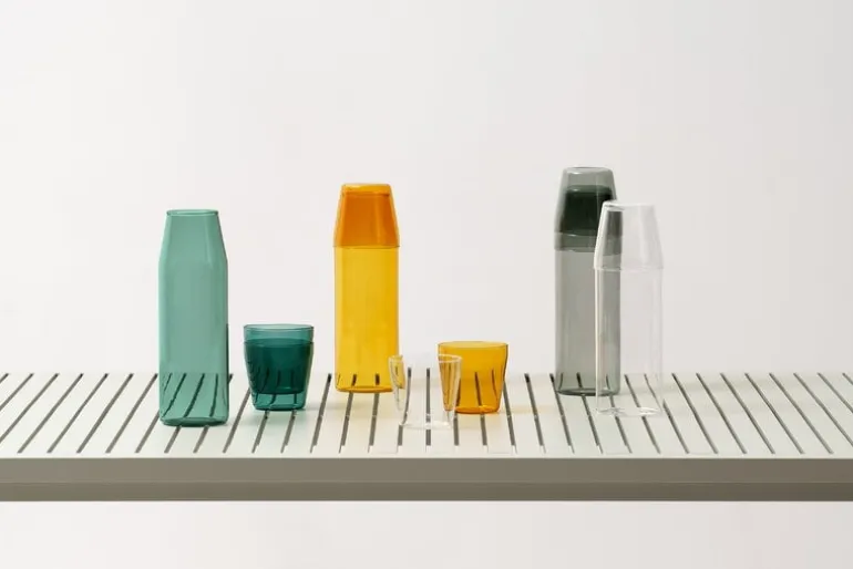 Nine Mjölkglas, 2-pack, klar