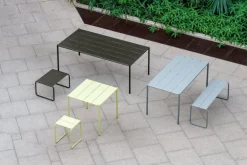 Nine Sine matbord, 151 x 75,5 cm, grå