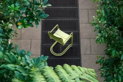 Nine Sine matsalsfåtölj, gul