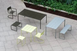 Nine Sine matstol, gul