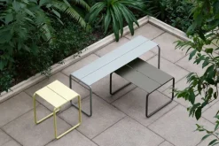 Nine Sine ottoman, mörkgrön