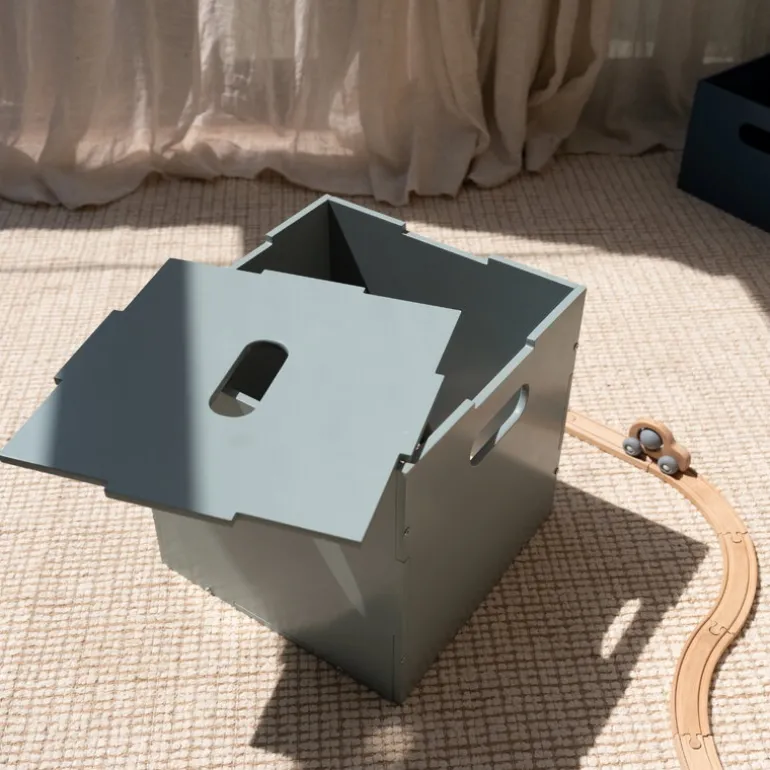 Nofred Cube förvaringslåda, olivgrön