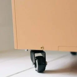 Nofred Cube hjul till förvaringslåda, set om 4, svart