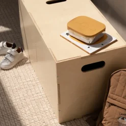 Nofred Cube Long förvaringslåda, björk