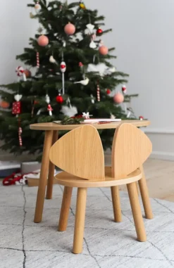 Nofred Mouse barnstol, lackerad ek