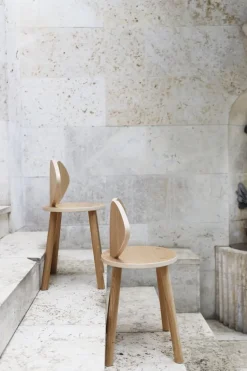 Nofred Mouse barnstol, lackerad ek