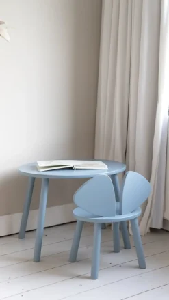 Nofred Mouse barnstol, ljusblå