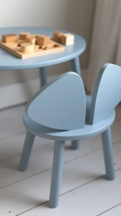 Nofred Mouse barnstol, ljusblå